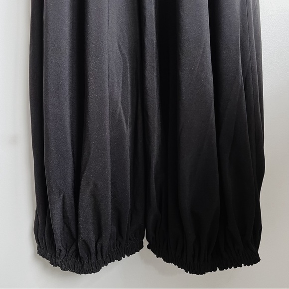 Norma Kamali Women’s Slip Jog Jumpsuit in Black Large - Picture 9 of 11